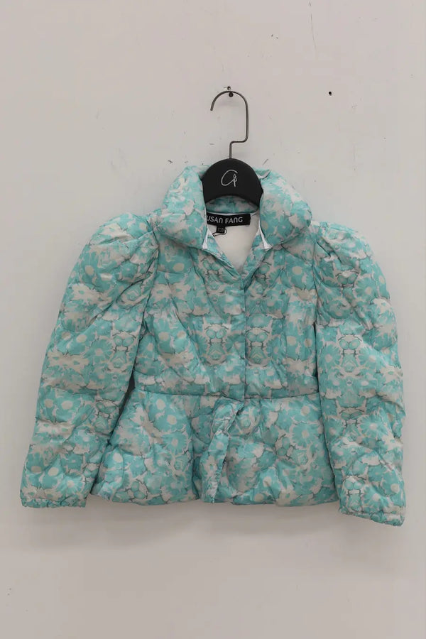 Susanfang Turtleneck Printed Down Jacket (Kids) AW23KS6